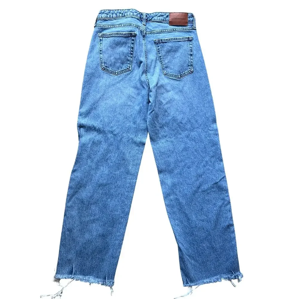 Lucky Brand Women’s The Baggy Wide-Leg Jeans Size 10 - Picture 4 of 4